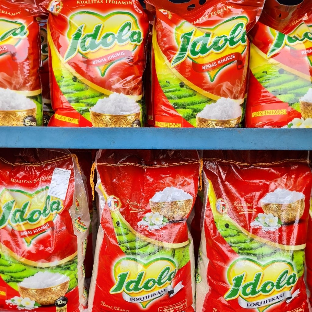 

asli original beras idola fortifikasi 20kg beras premium beras lebih sehat lebih bervitamin lebih bernutrisi stok selalu terbaru