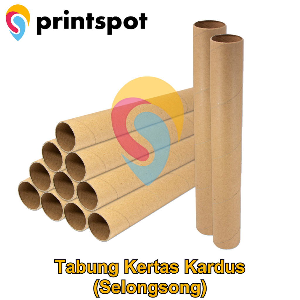 

Selongsong Karton Paper Tube Packing Ekstra Aman Kertas Stiker Roll