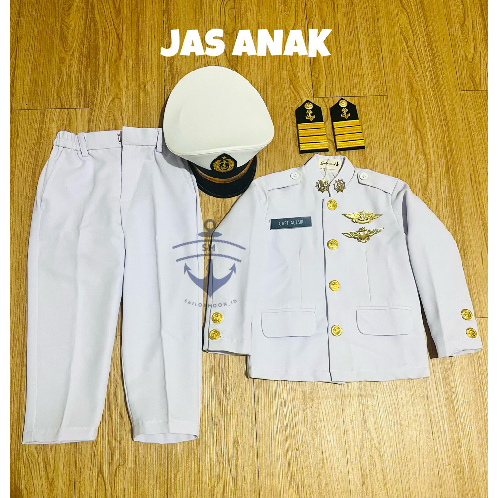 JAS ANAK PELAUT JAS PELAUT ANAK SERAGAM ANAK PELAUT SERAGAM PELAUT ANAK JAS PELAYARAN ANAK SERAGAM P