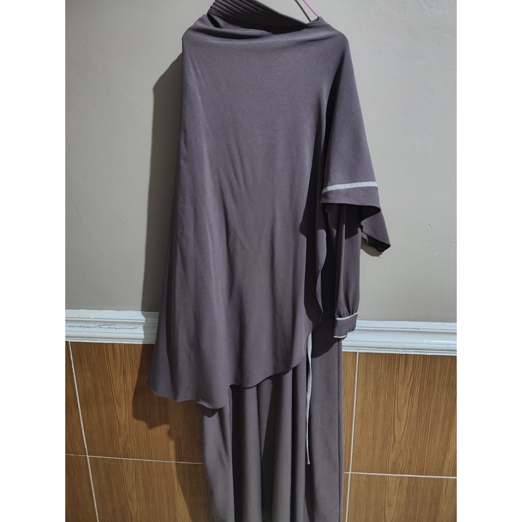 PRELOVED GAMIS SET BY SALVINA HIJAB ORIGINAL