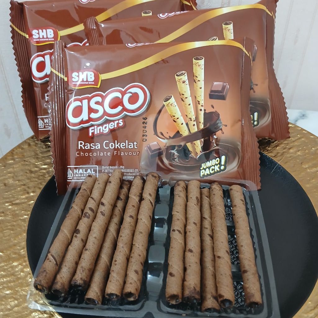 

(PAKET RESELLER) ASCO FINGER 1DUS@60 PCS DENGAN 3 VARIAN RASA 28 GR