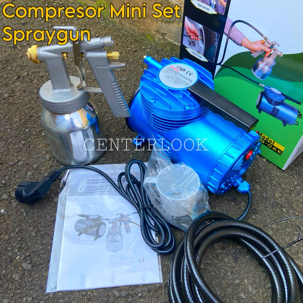 Compresor angin Mini Set spray Gun Kompresor mini Electrik kompresor Kecil