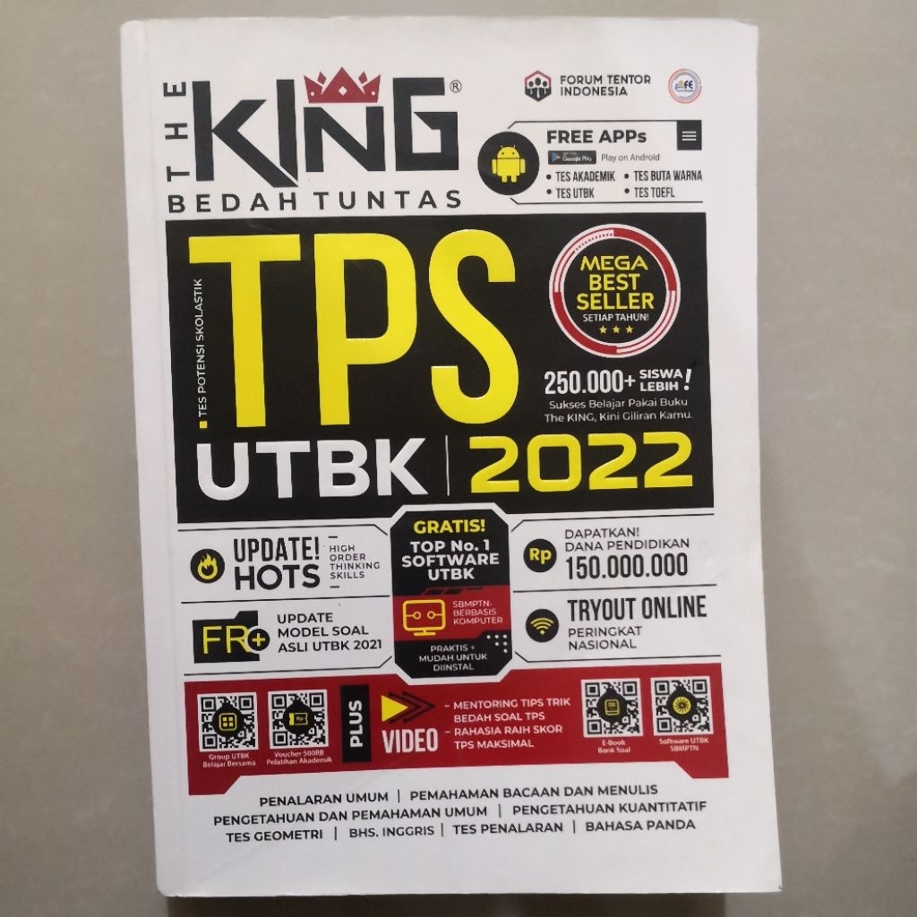 PRELOVED THE KING TPS UTBK 2022