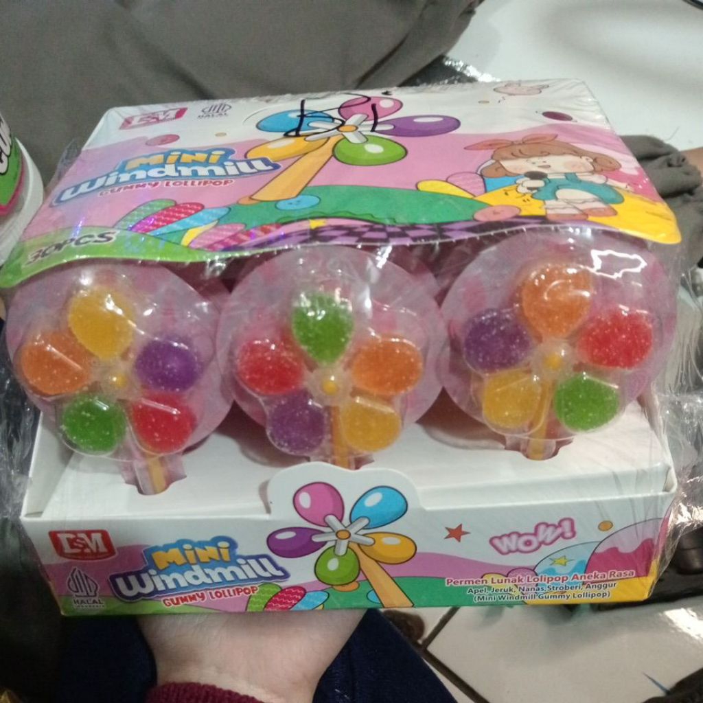 

permen Lunak mini Windmill Isi 30 pcs