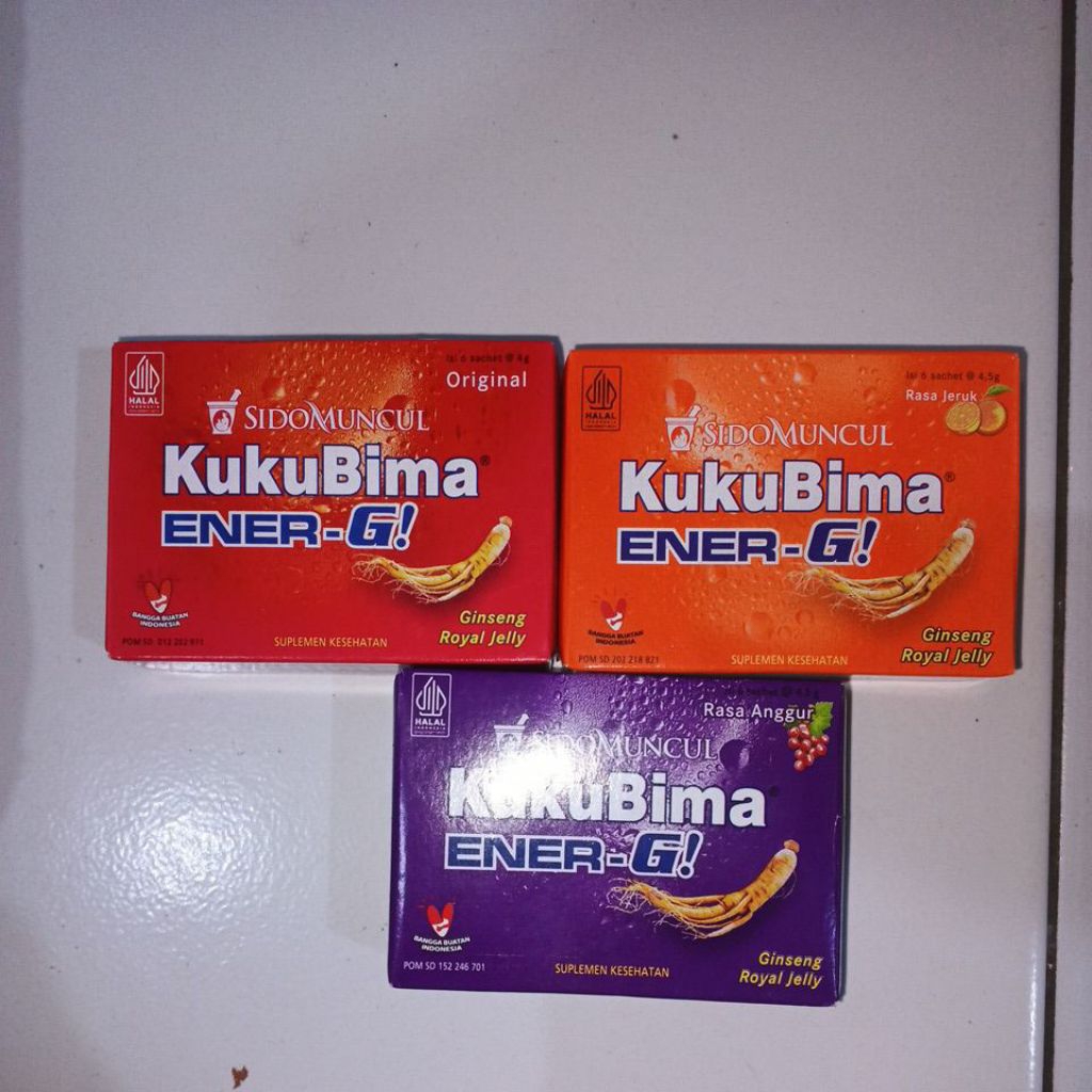 

KUKUBIMA ENER-G BOX ISI 6 PCS(ANGGUR/JERUK/ORIGINAL)