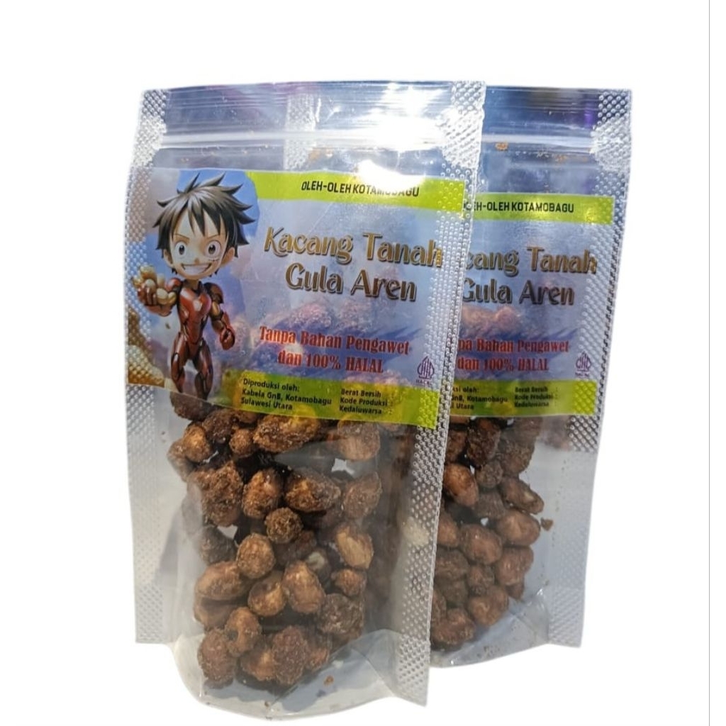 

Kacang Gula Merah kemasan ukuran 9x15