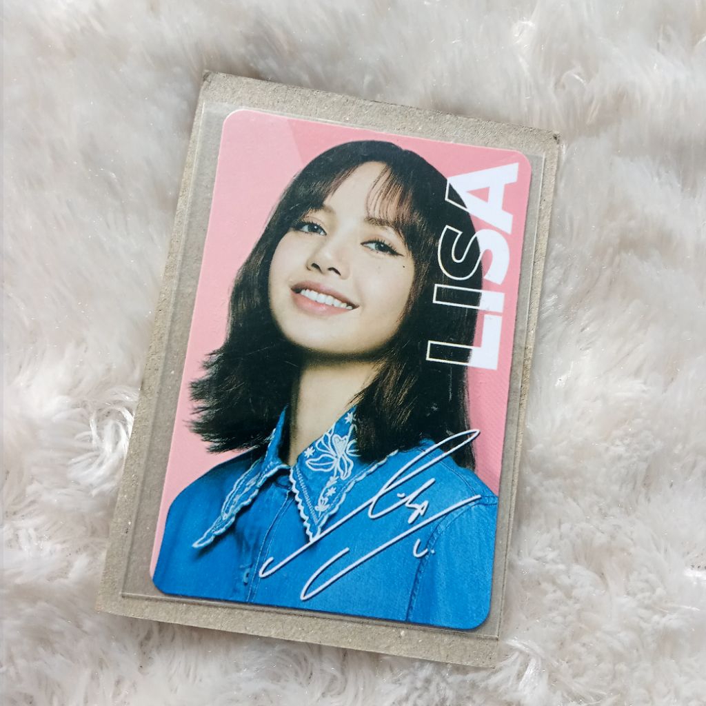 WTS PC LISA BLACKPINK X OREO