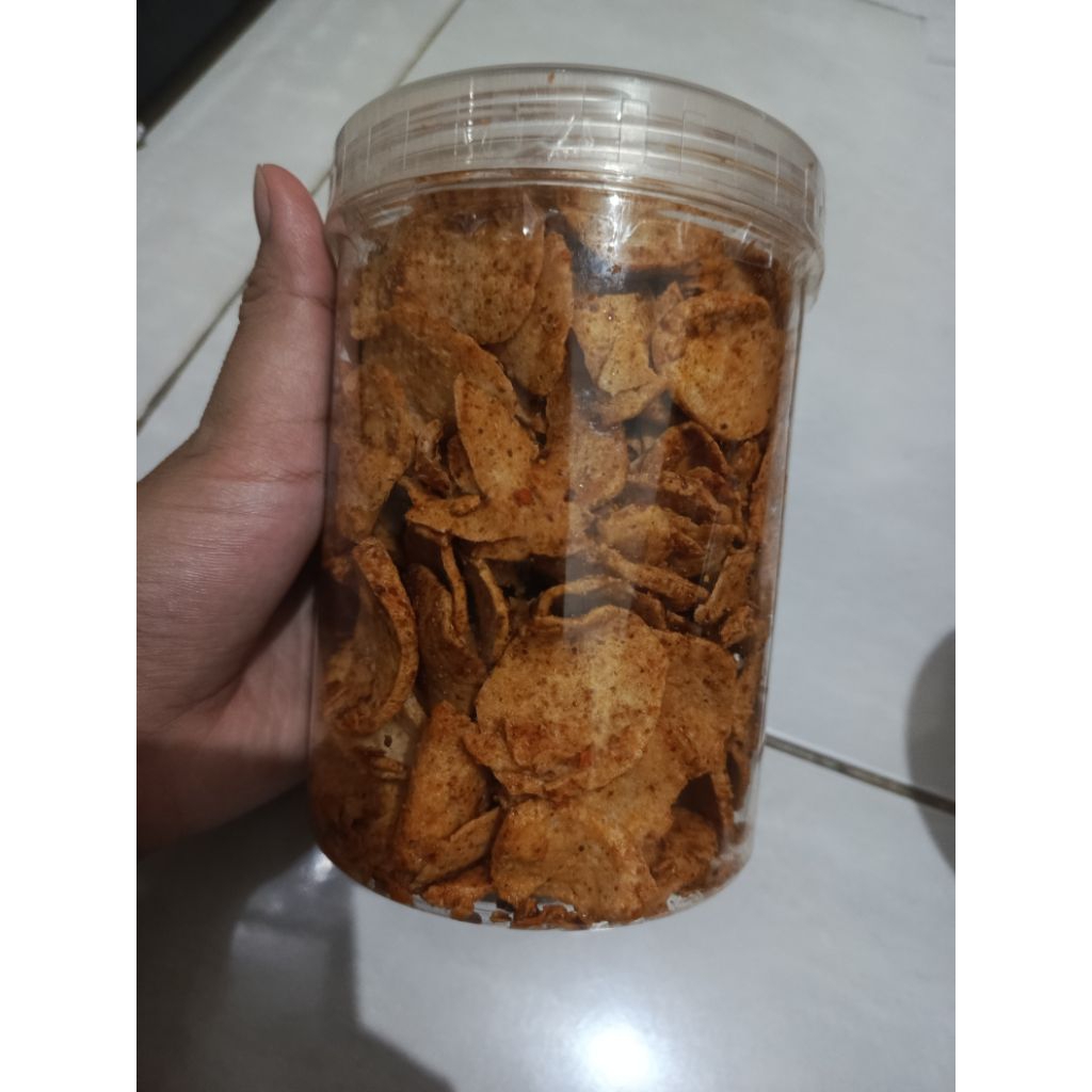 

basreng pedes daun jeruk *homemade*