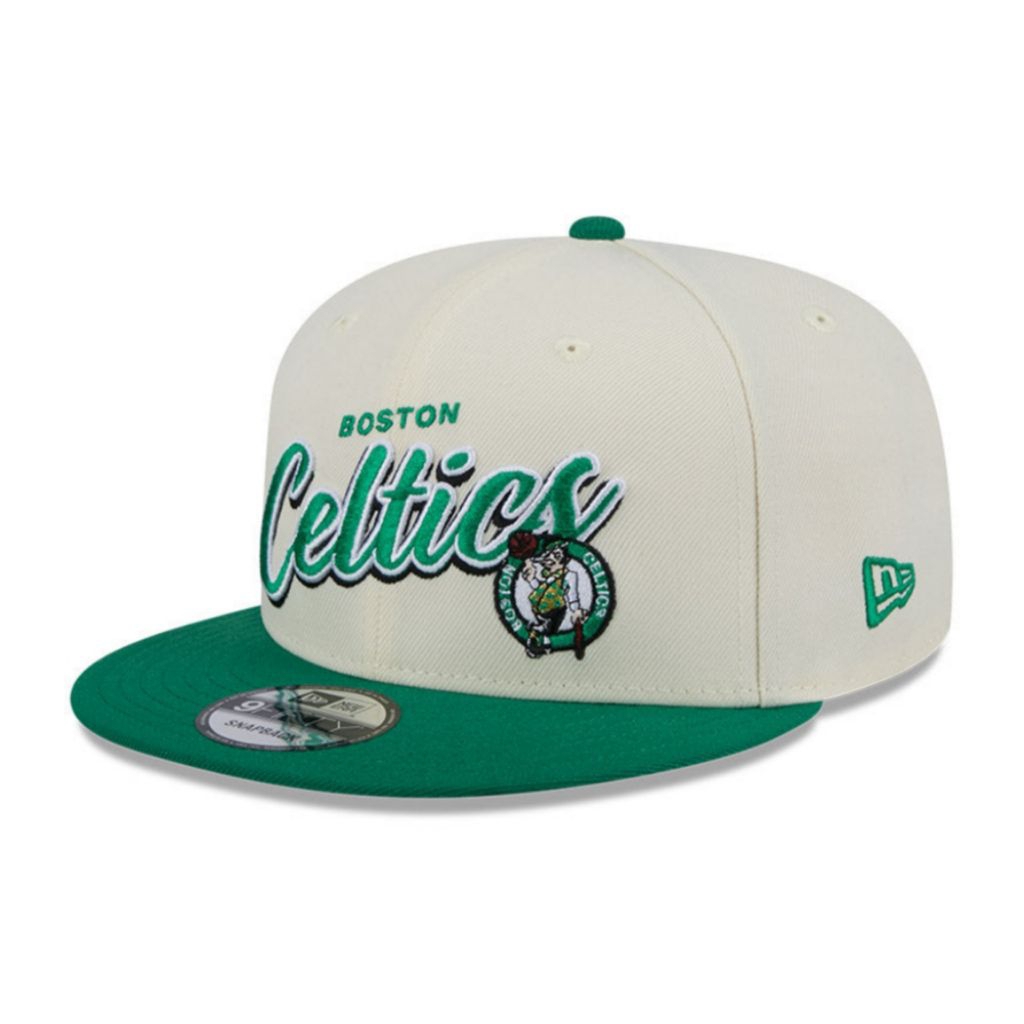Topi New Era Cap Boston Celtics 2-Tone Script 9Fifty Snapback Original