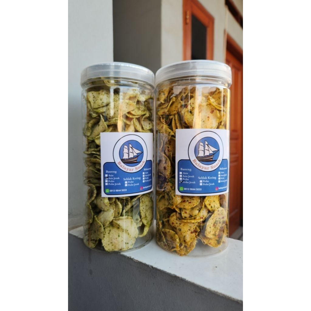 

Basreng Kemasan Toples 250gr