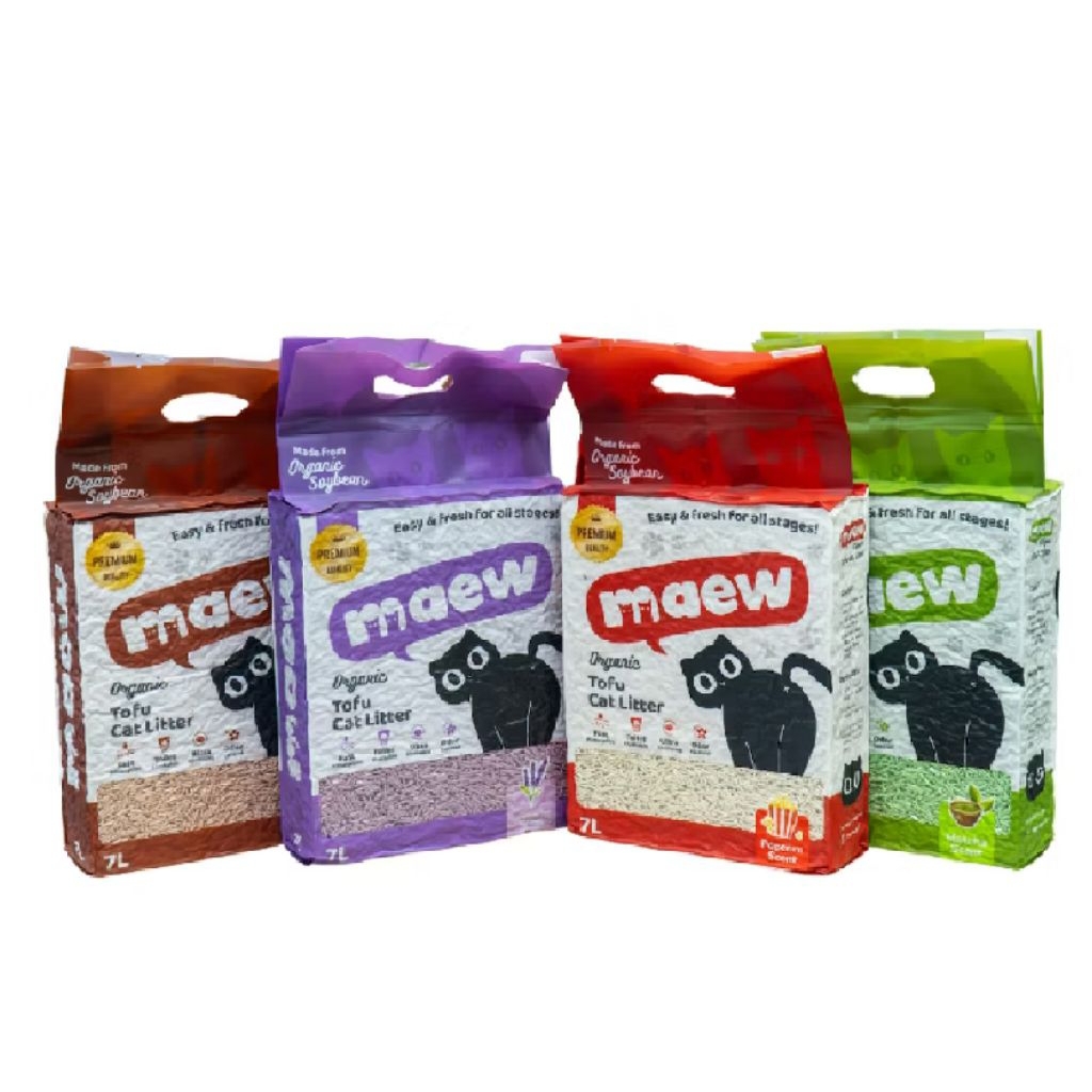Maew Tofu cat litter