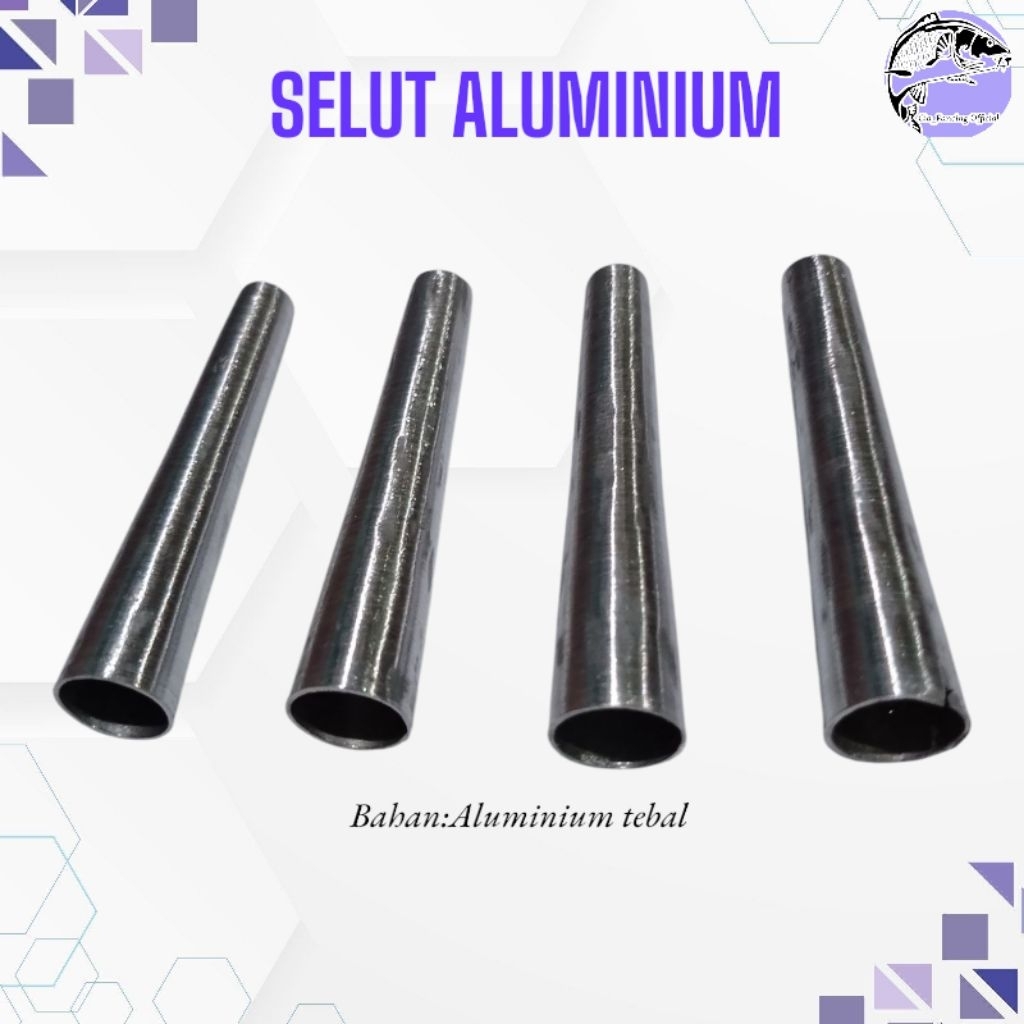 selut aluminium tebal/selut custom joran