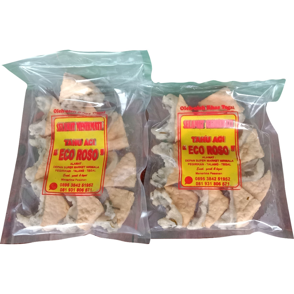 

Tahu Aci Khas Tegal "Eco Roso" kemasan frozen