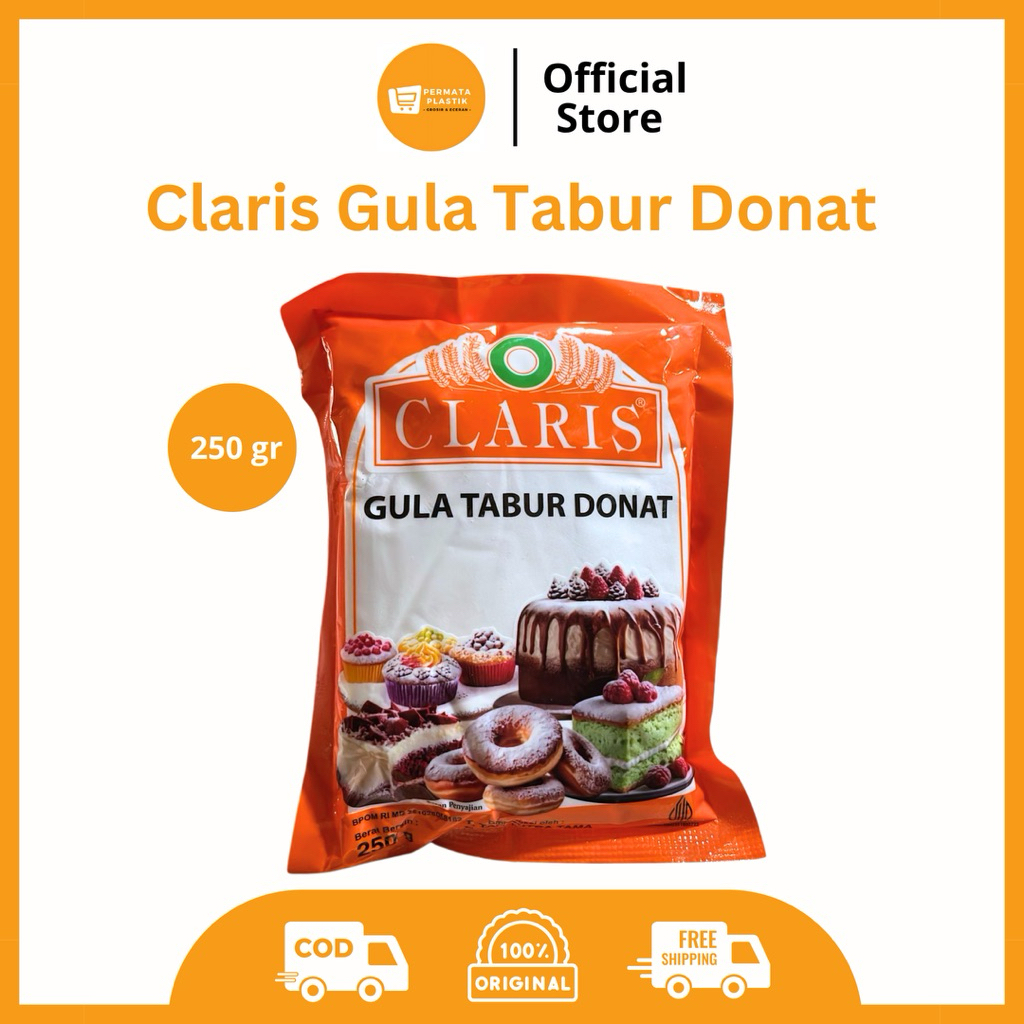 

Claris Gula Halus Tabur Donat 250 gr