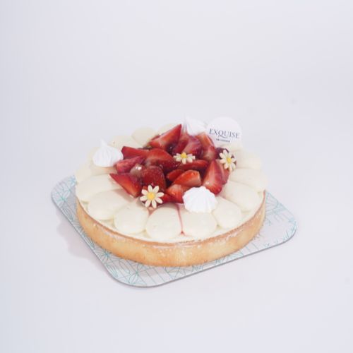 

Berry Blush Cheese Tart D15 - Exquise Patisserie