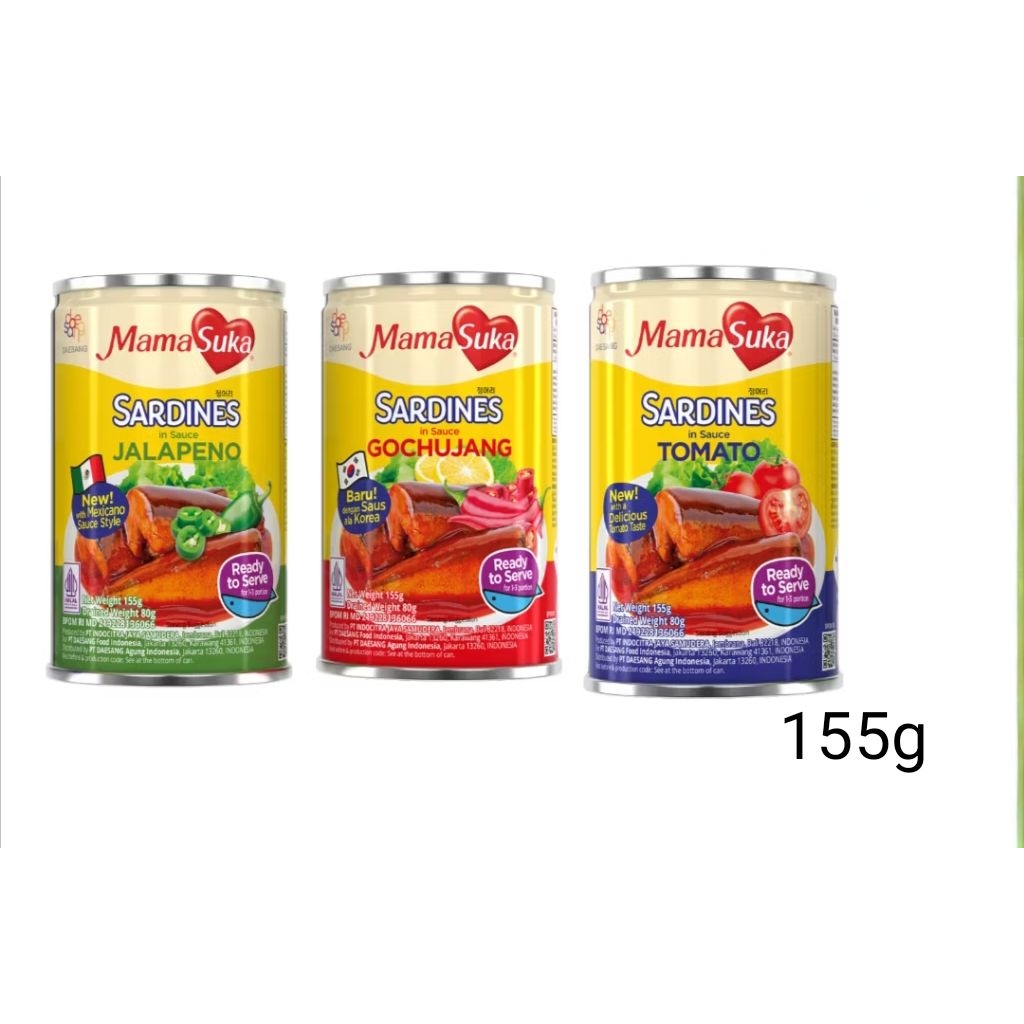 

Ikan Sarden Kaleng Mama Suka Jalapeno
