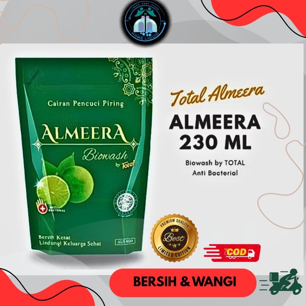 FLASHALE SABUN CUCI PIRING TOTAL ALMEERA 230ML