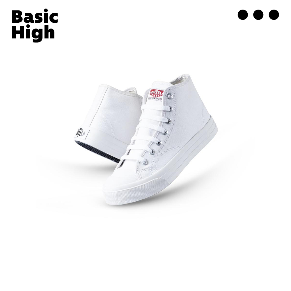 Sepatu Ventela Basic High White Original