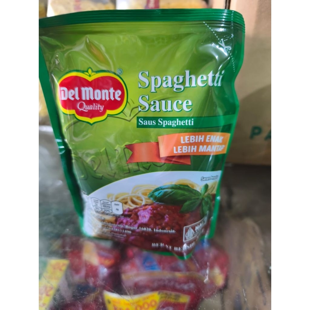 

saos spagheti merk Del Monte