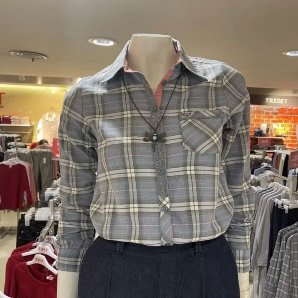 TRISET - SALE Kemeja Blouse Wanita (S-XL)