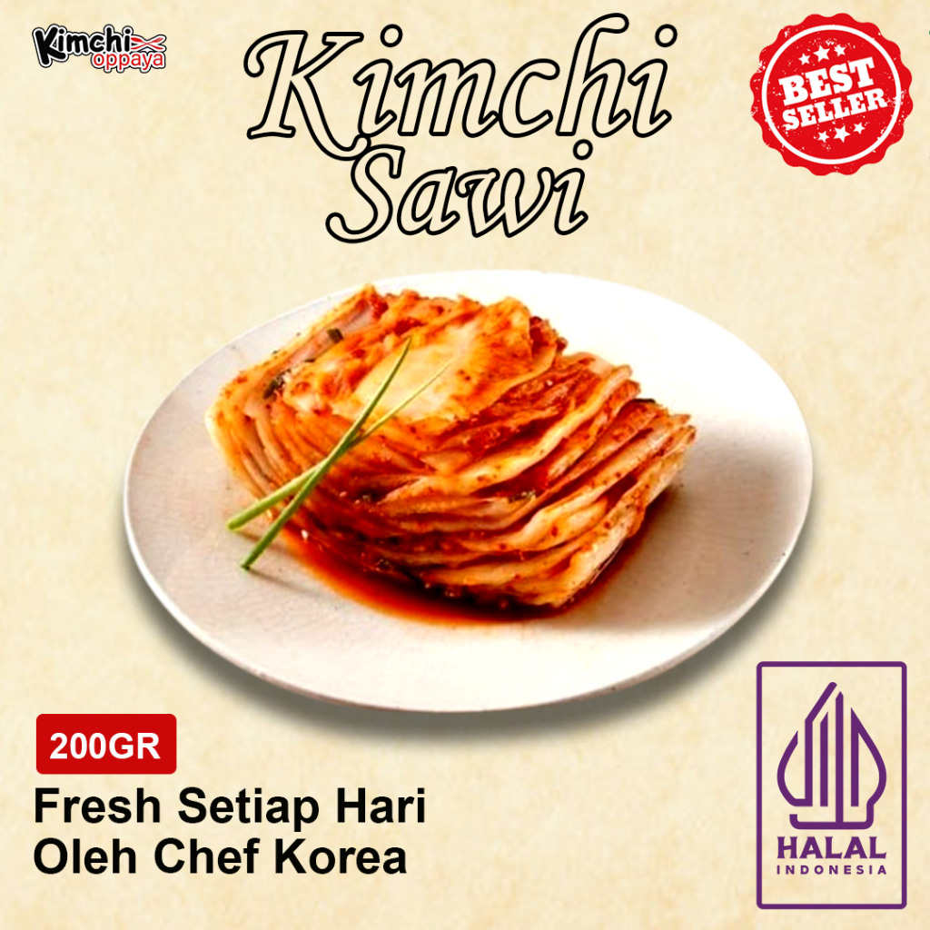 

Kimchi Sawi Authentic Korea 200 Gram Halal