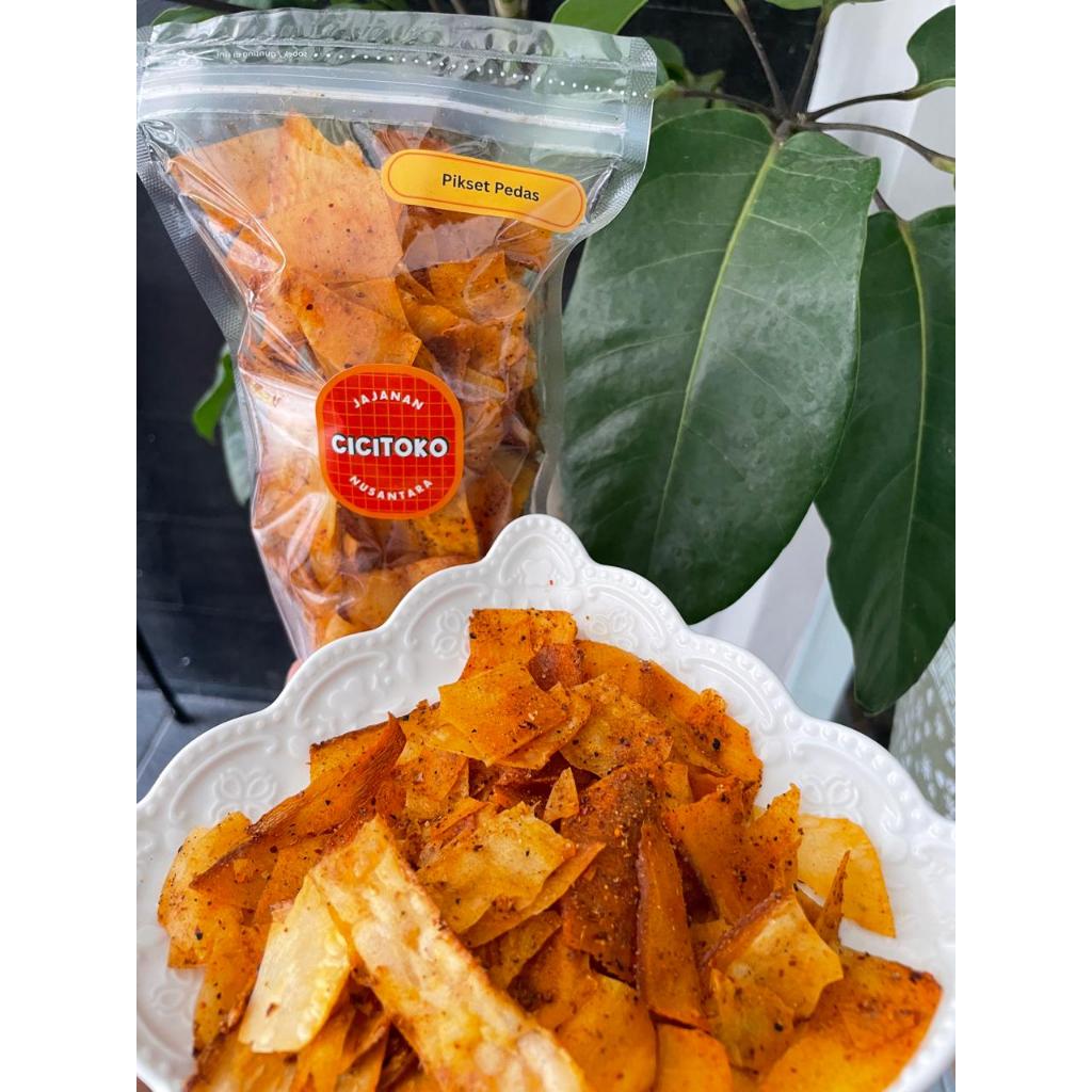 

CICITOKO Jajanan Nusantara - Pikset Pedas - Size Kecil dan Besar