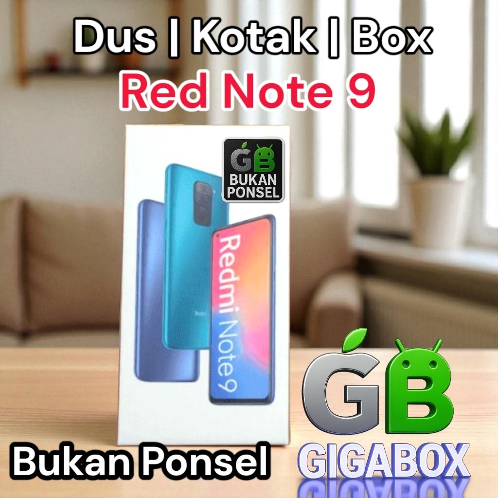 

Dus | Kardus | Box Kemasan Red Note 9 – (Dus Only) untuk Pajangan Dekoratif