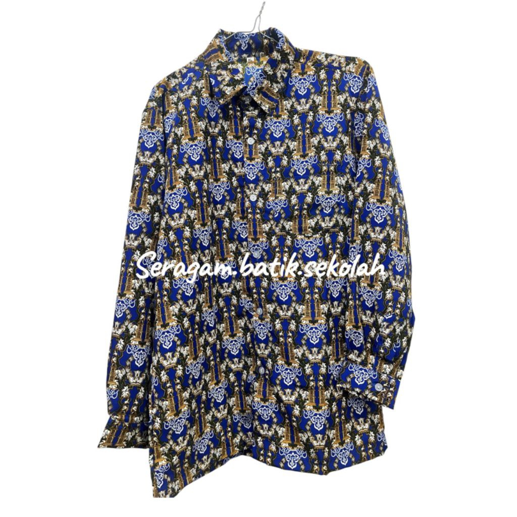 Batik seragam SMP/ baju anak SMP/ seragam batik SMP/ batik nasional/ kemeja unisex / seragam sekolah