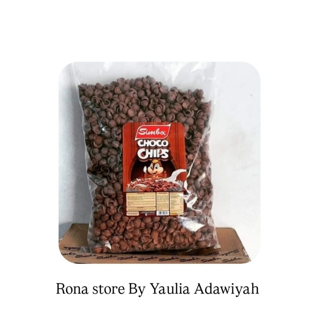 

Coklat Simba Choco Chip koko Krunch kemasan 1 Kg