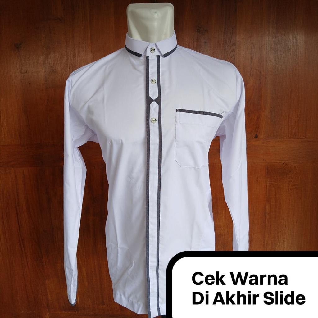 ALLEBAS - Baju koko Muslim Haibah