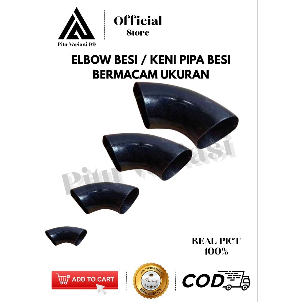 ELBOW  BESI / KENI PIPA BESI BERMACAM UKURAN