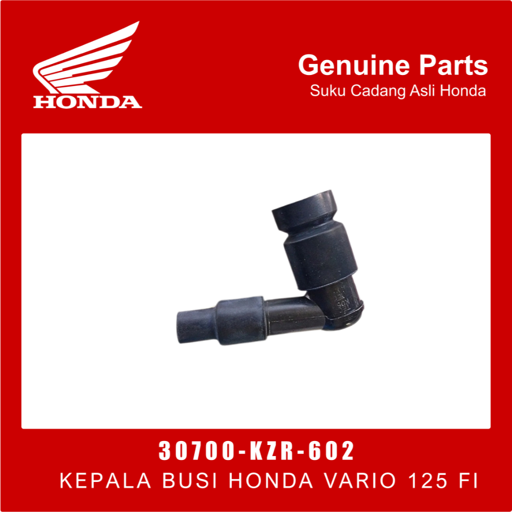 KEPALA BUSI HONDA VARIO 125 FI | 30700-KZR-602 | CAP ASSY.NOISE SUPPR (30700KZR602) ORIGINAL AHM