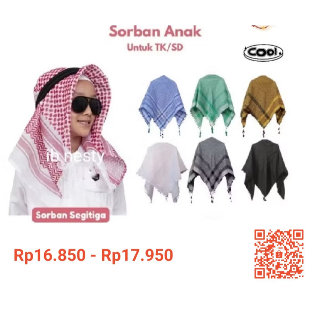 Sorban Anak laki-laki,Sorban Palestina