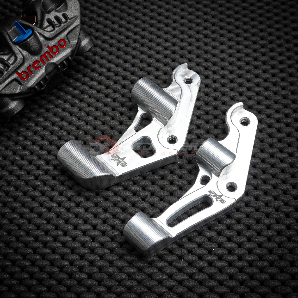 Breket Kaliper Radial 4P Pitch 82 mm Ninja R SS RR Disc 300 (untuk: Brembo gp4 mini)