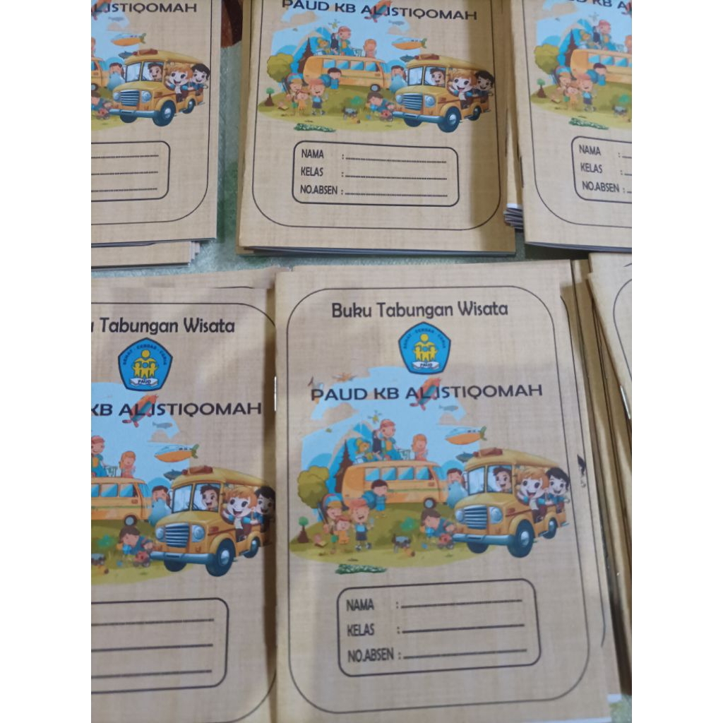 

BUKU TABUNGAN PARIWISATA ANAK-ANAK CUSTOM