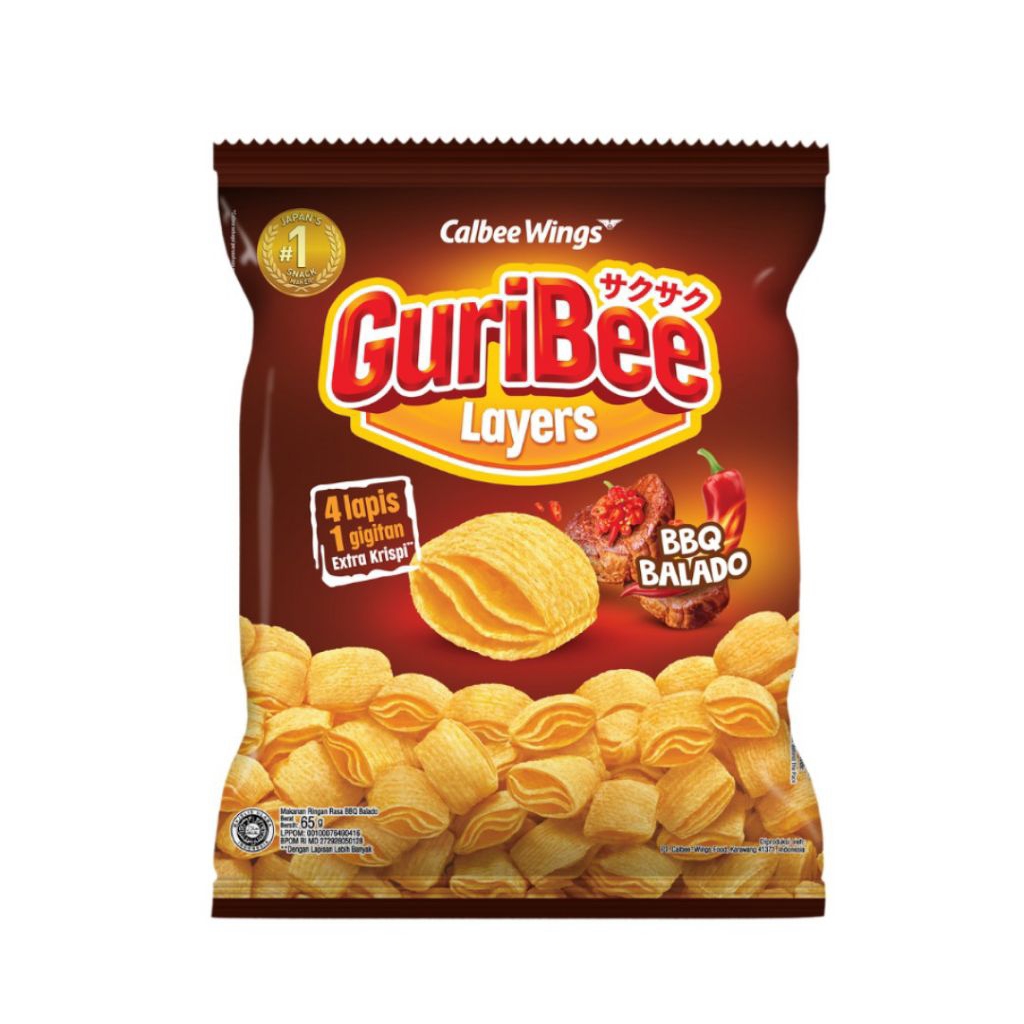 

GuriBee Barbekiu Balado 65 gr