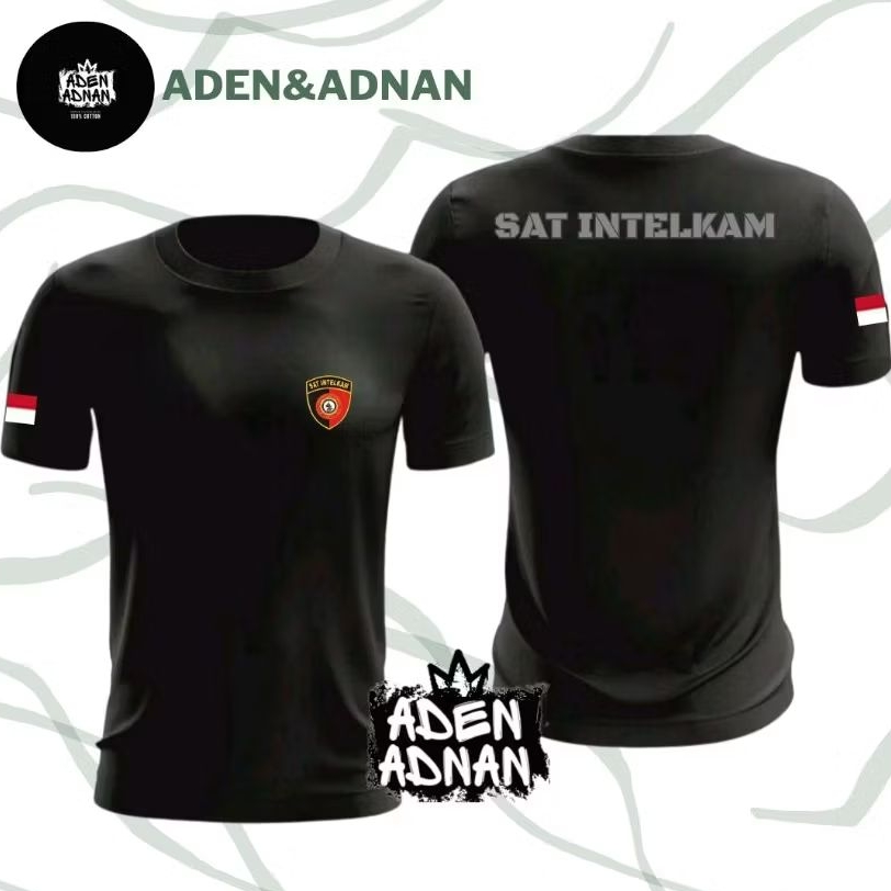 Kaos jersey olahraga SAT INTELKAM jersey Dry Fit premium lengan pendek