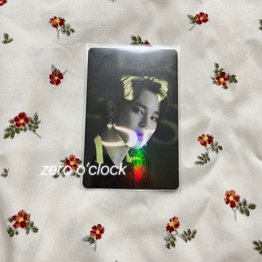 [Ready Stock] Official Photocard BTS Jimin MOTS: One Holo