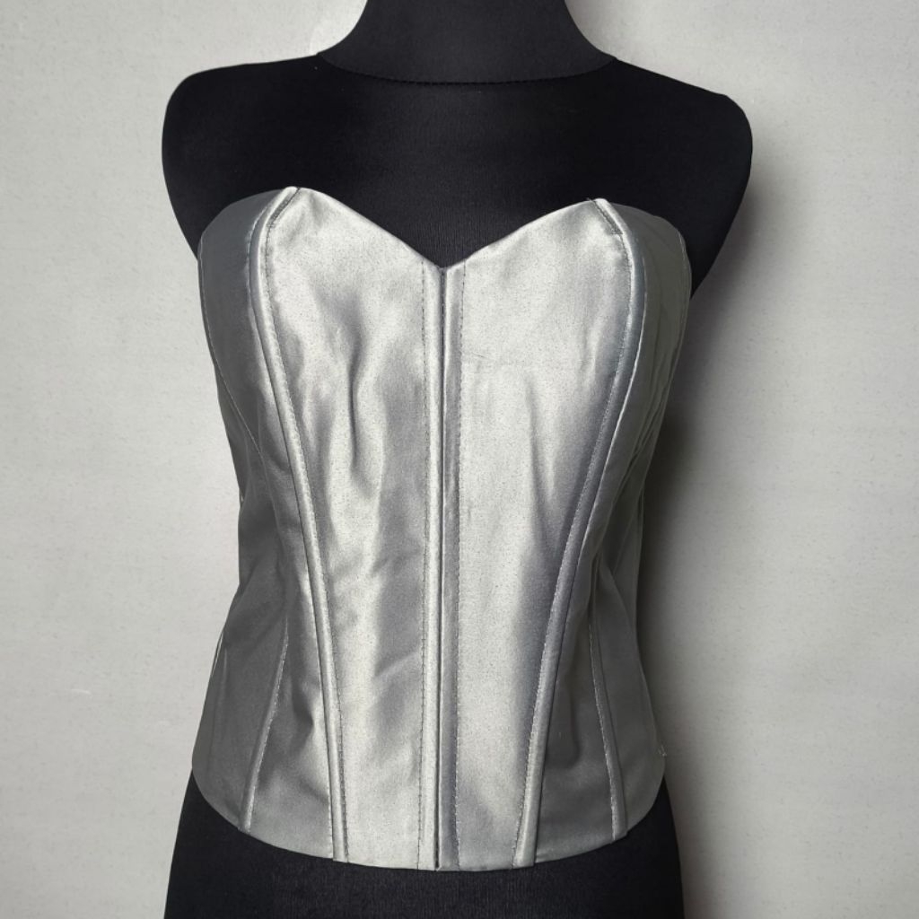 longtorso kebaya Pengantin / longtorso satin / longtorso resleting / kamisol satin / bustier dalaman