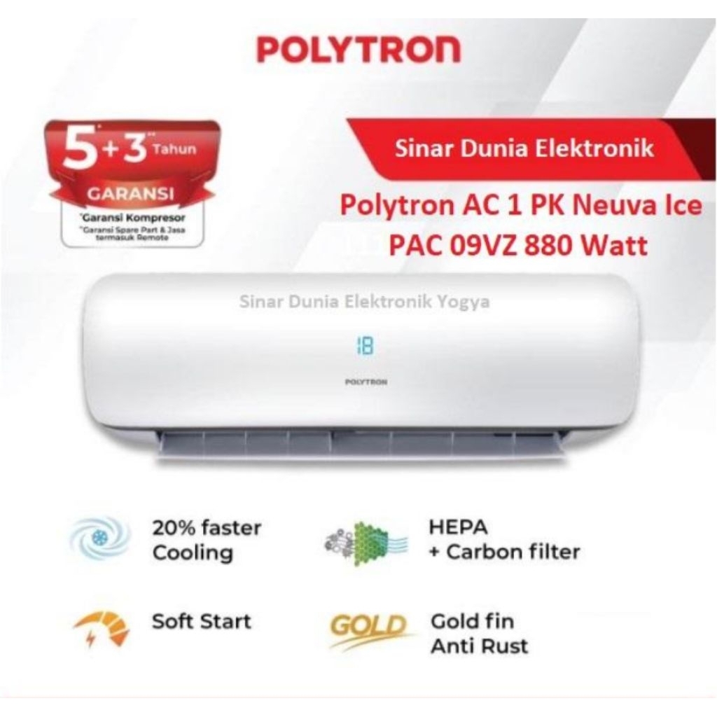 Polytron AC 1 PK 1PK Neuva Ice PAC 09VZ
