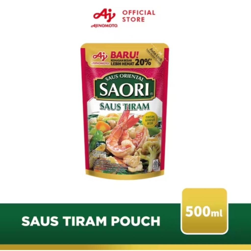 

Saori Saus Tiram pouch 500ml
