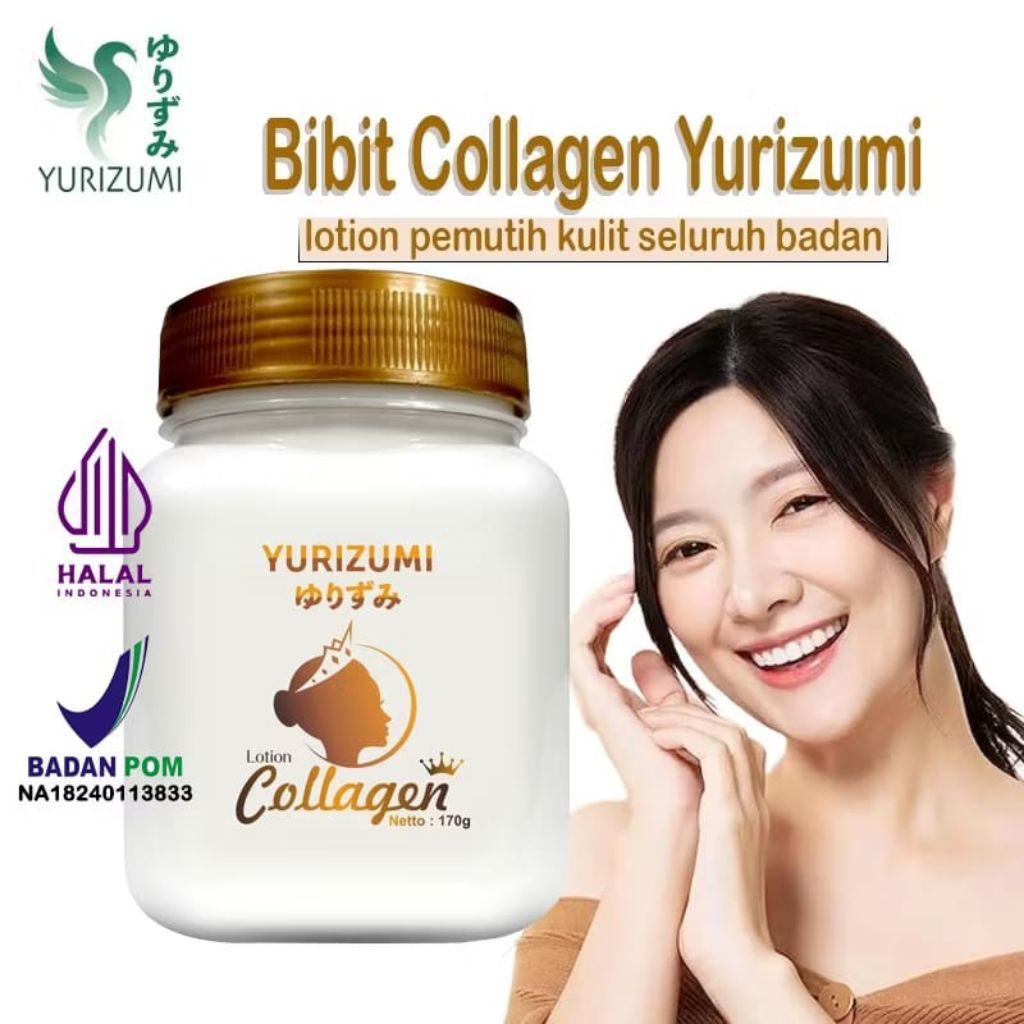 BIBIT COLLAGEN PEMUTIH KULIT MENCERAHKAN TUBUH PERMANEN BODY LOTION BRIGHTENING ALAMI COSMETICS ASLI