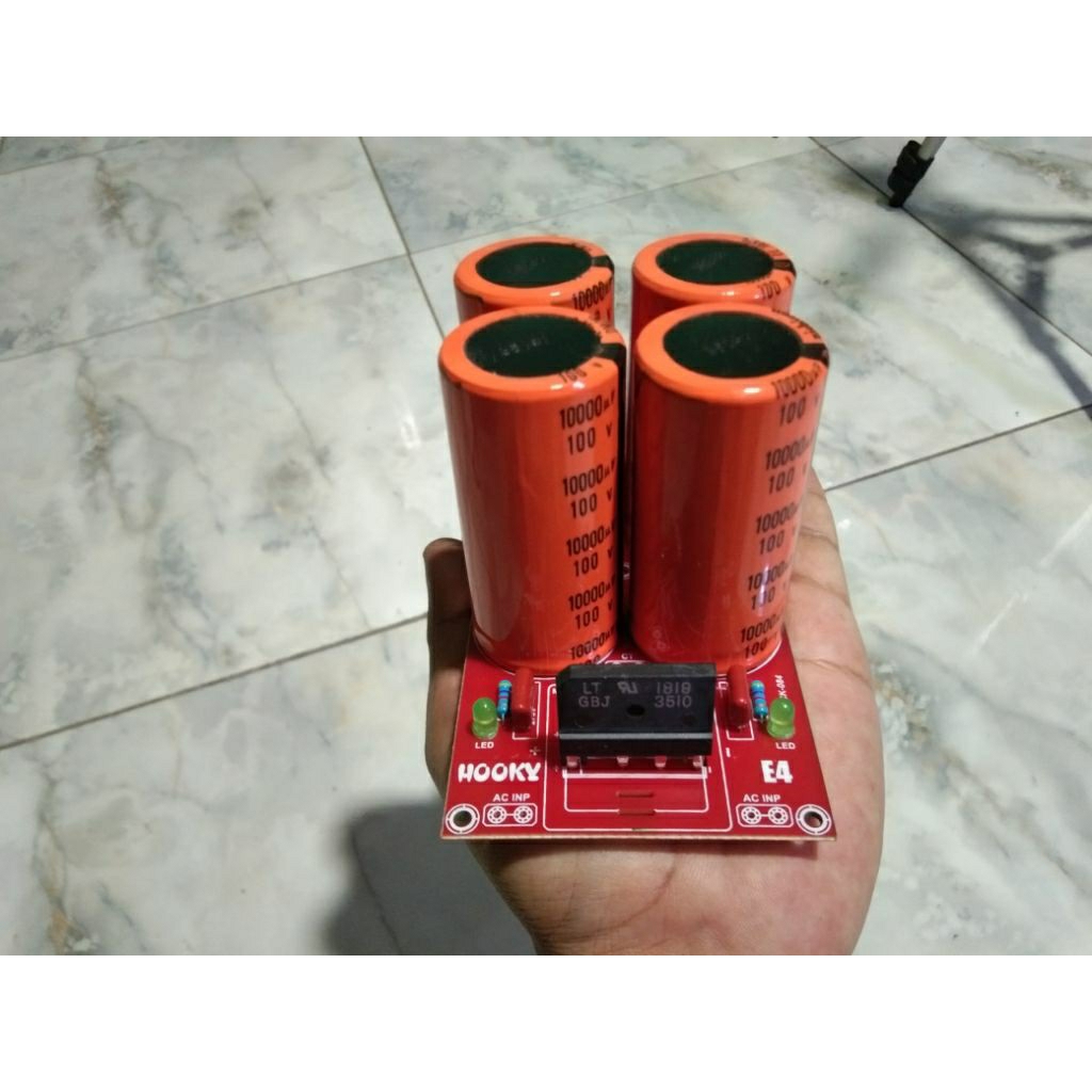 psu 2 set elko nichicon 100v/10000 uf