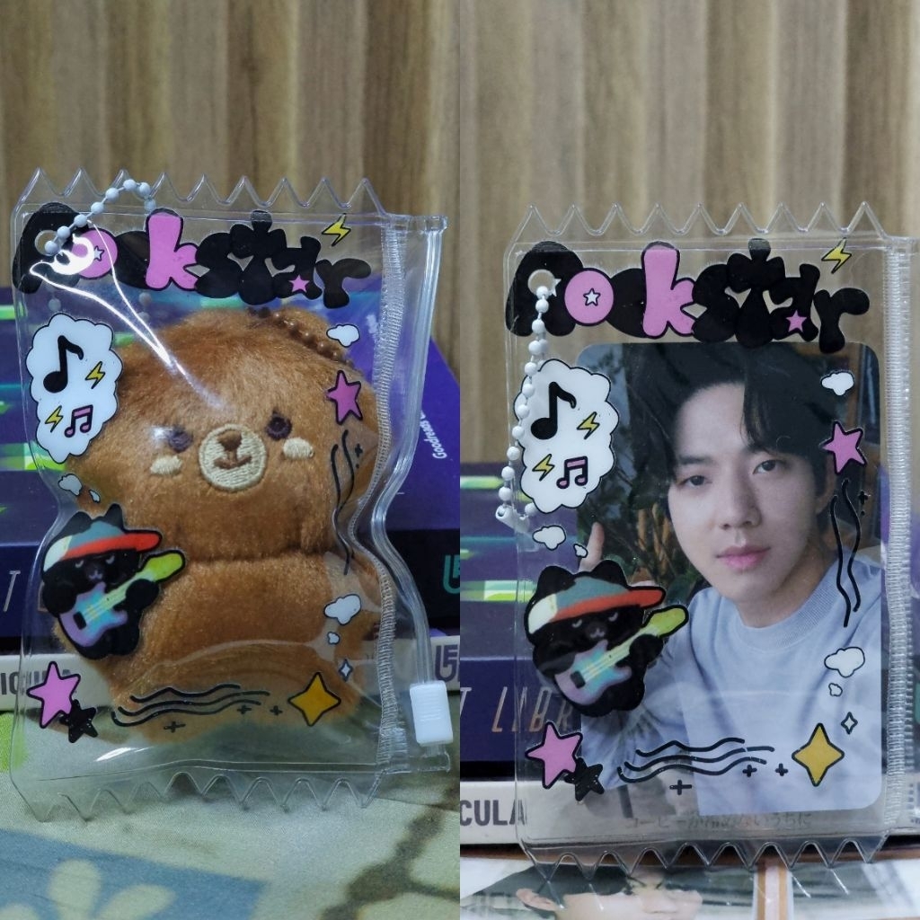 [ READY NEW ] DuckyWorld poca photocard holder PVC ziplock pouch | photocard pouch | pc pouch | zipp