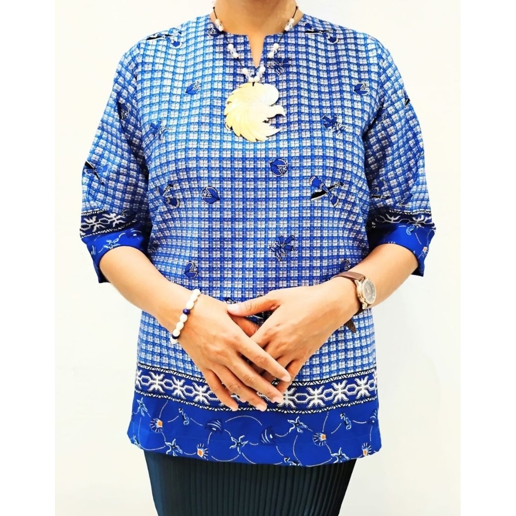 Baju Cele Batik Maluku