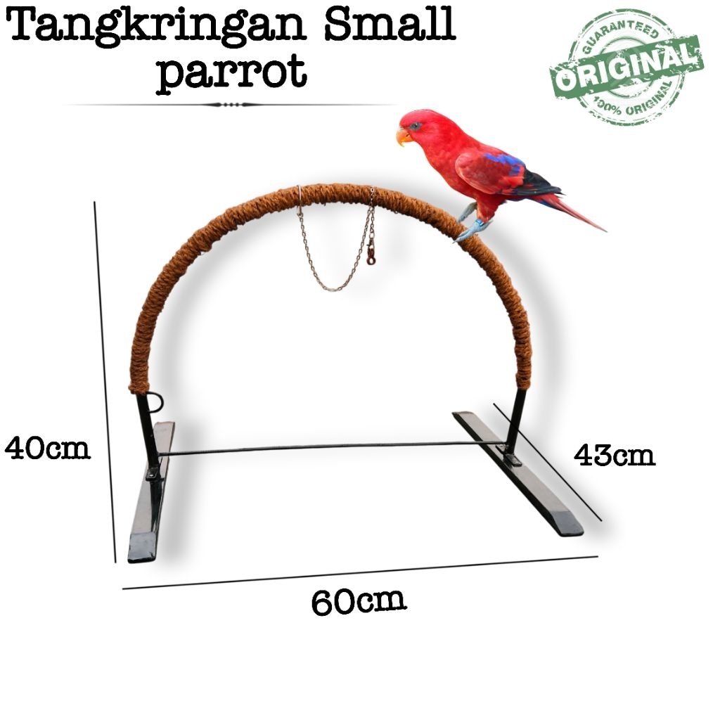 Tangkringan Burung nuri betet dll Tangkringan small burung rangka besi