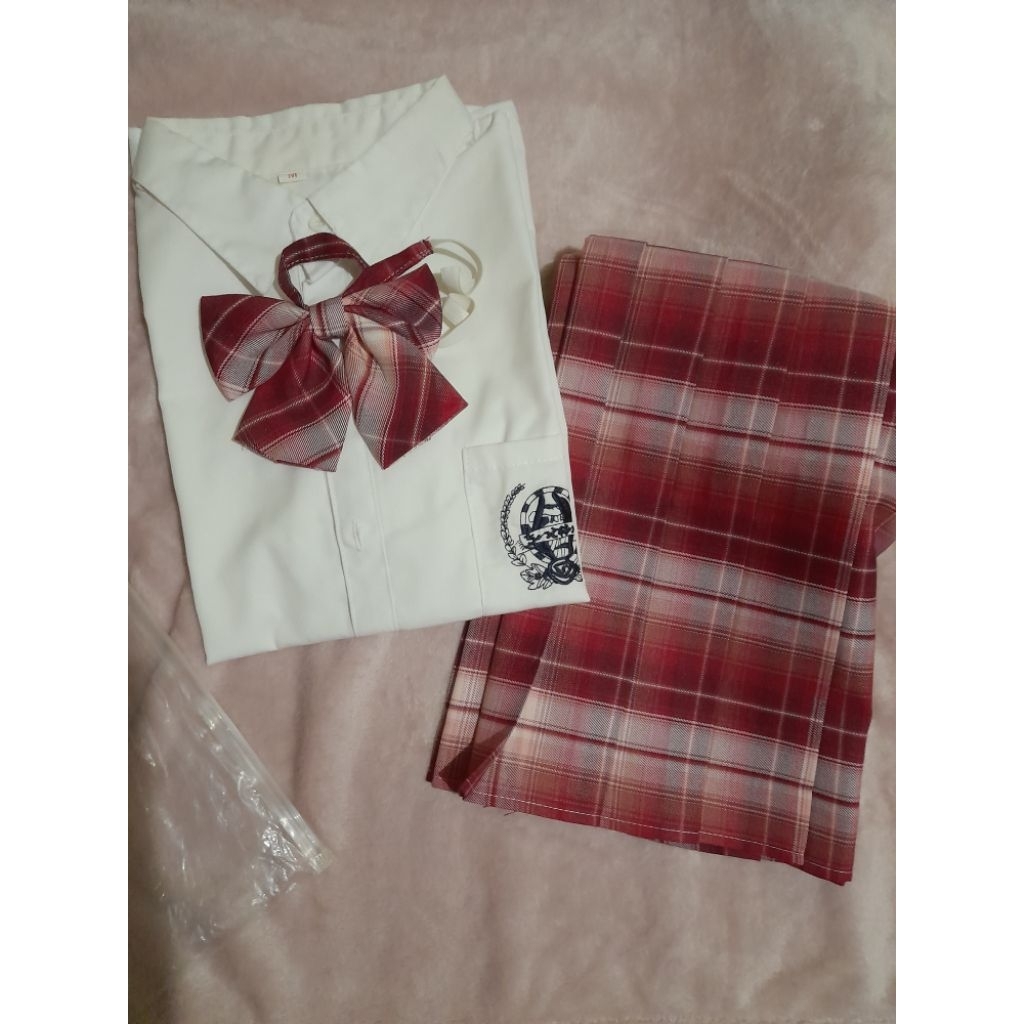 preloved seifuku wetrose color code rose red