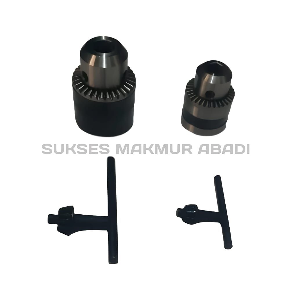Kepala Mesin Bor Set Kunci 16mm/Drat Key Set Drill Chuck/Kepala Bor 16mm/Kepala Mesin Bor + Kunci Ke