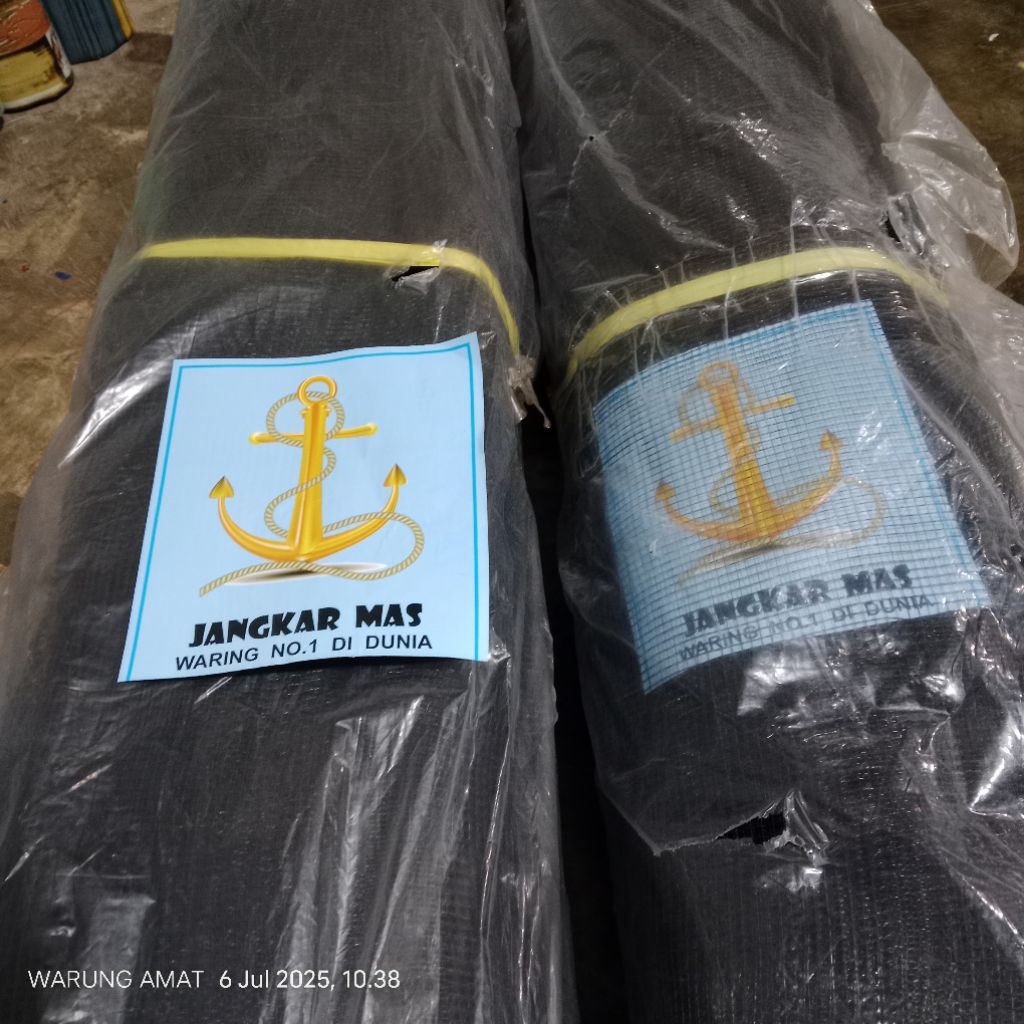 waring hitam per 1rol pagar ternak ayam dan ikan