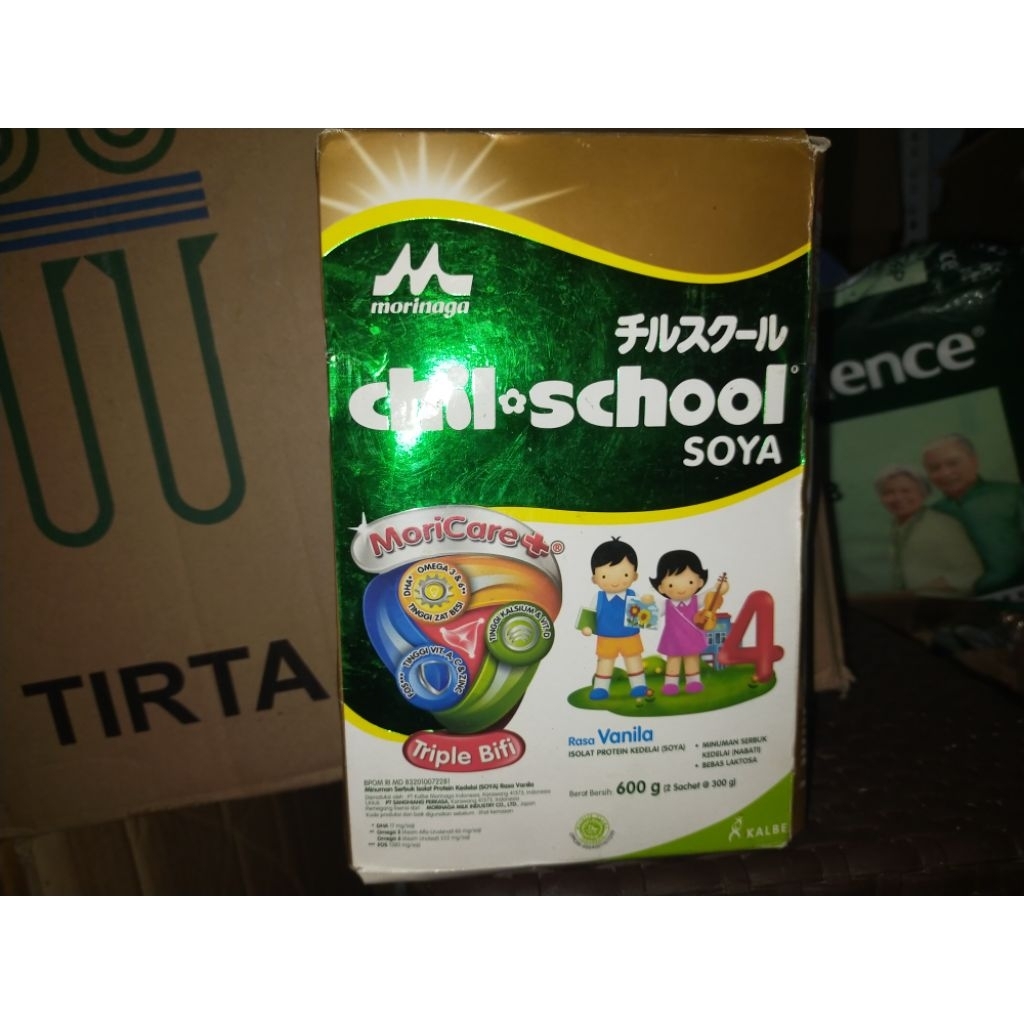 

Morinaga Chil School Soya 4 Vanila 600gr REJECT KEMASAN